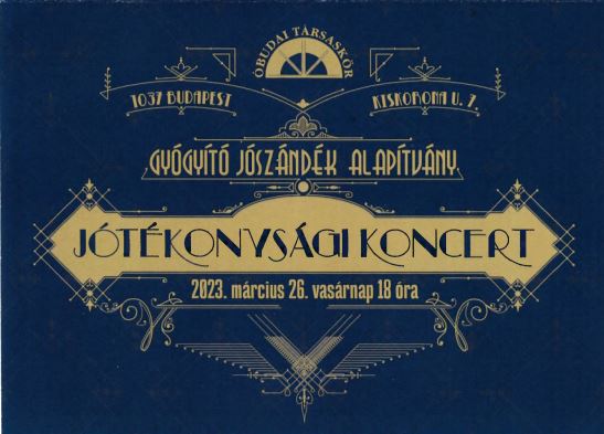 Jótékonysági koncert